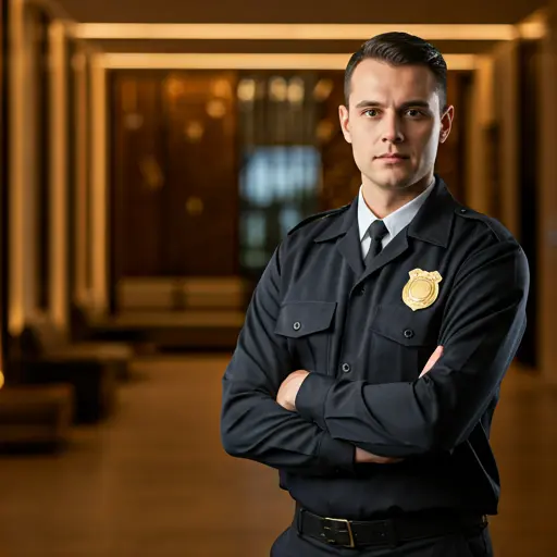 Professional security guard